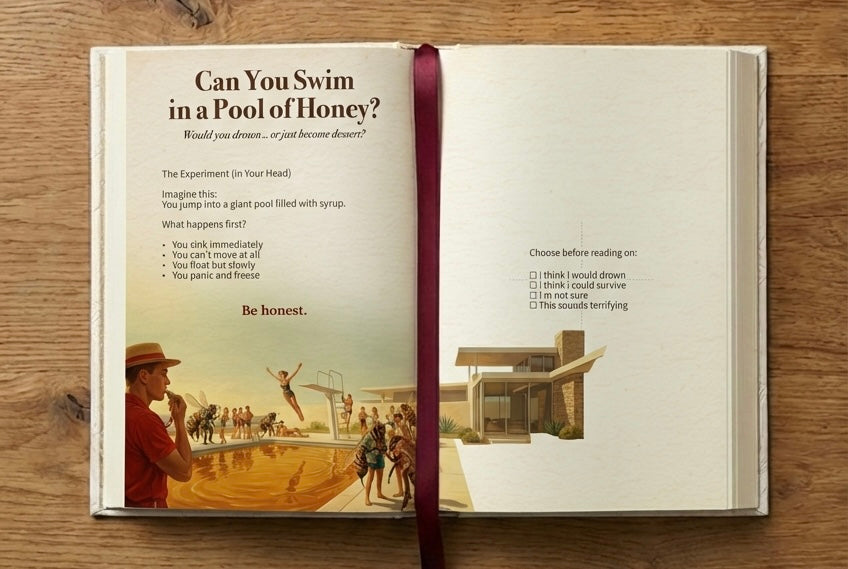 Could You Swim in a Pool of Honey?