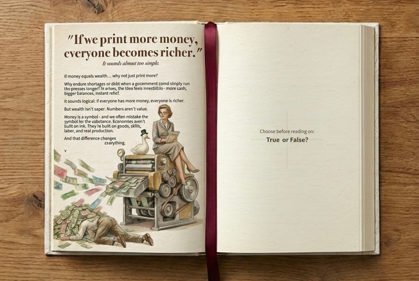 Would Printing Money Make Us Rich?